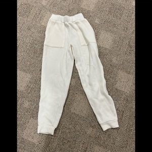 Zara super comfy joggers size small (size 0-2), perfect condition, off-white